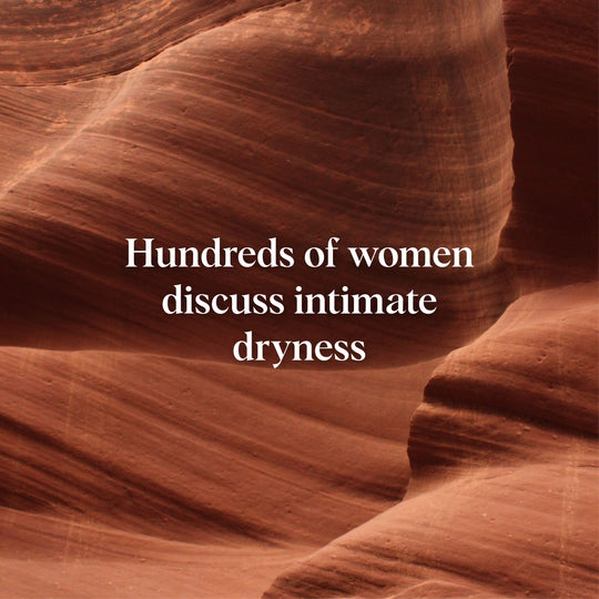 Hundreds of women discuss intimate dryness